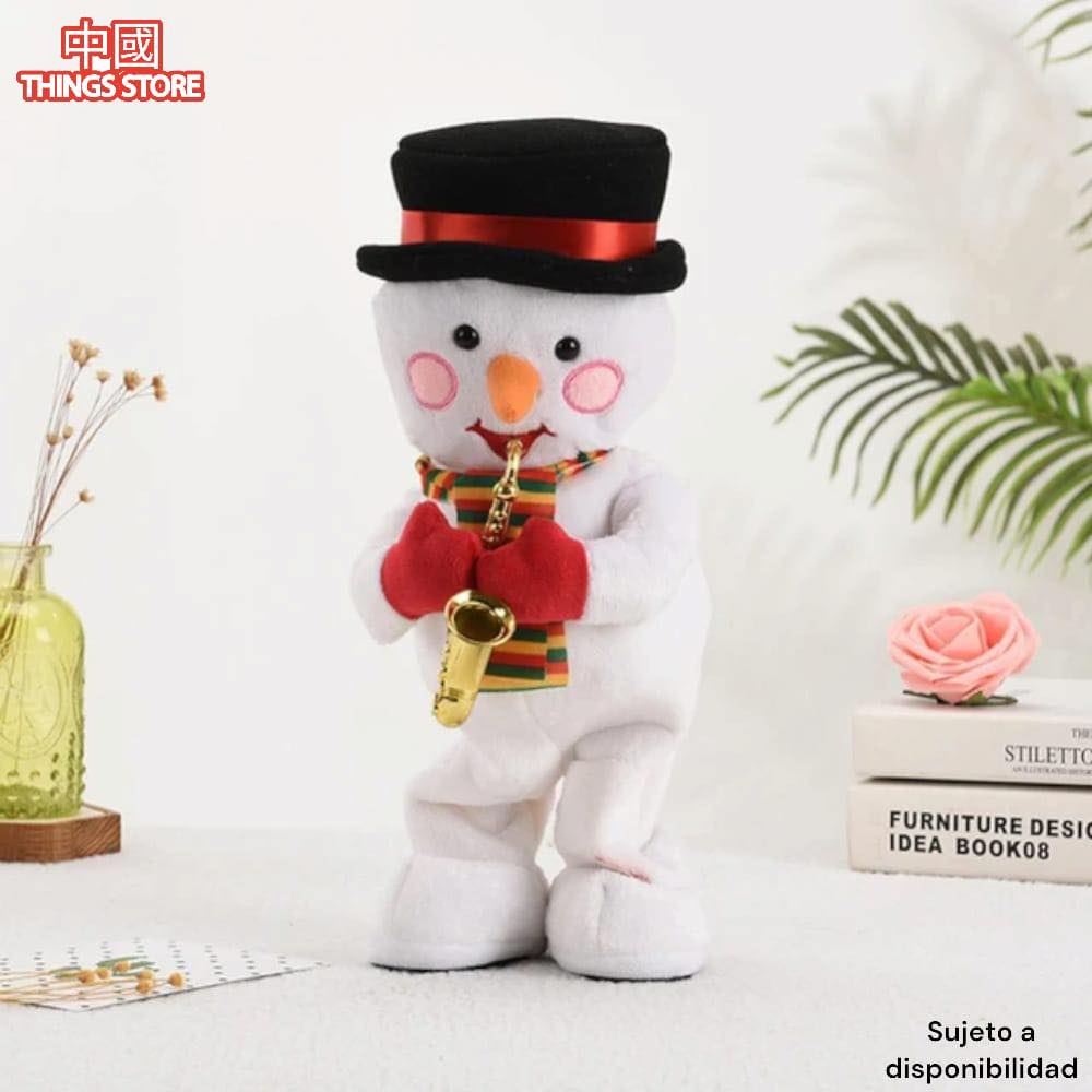 Muñeco navideño musical