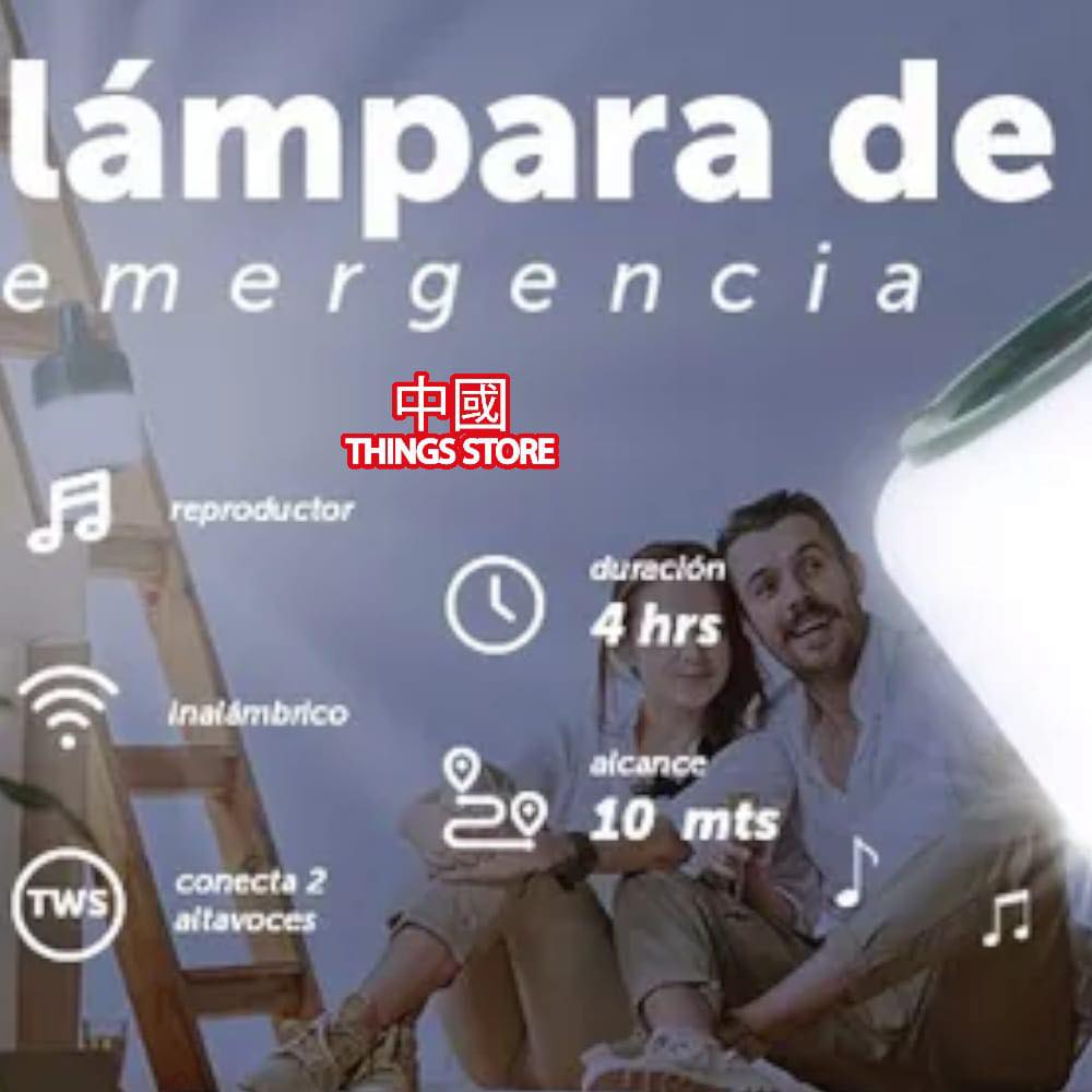 Foco recargable portatil