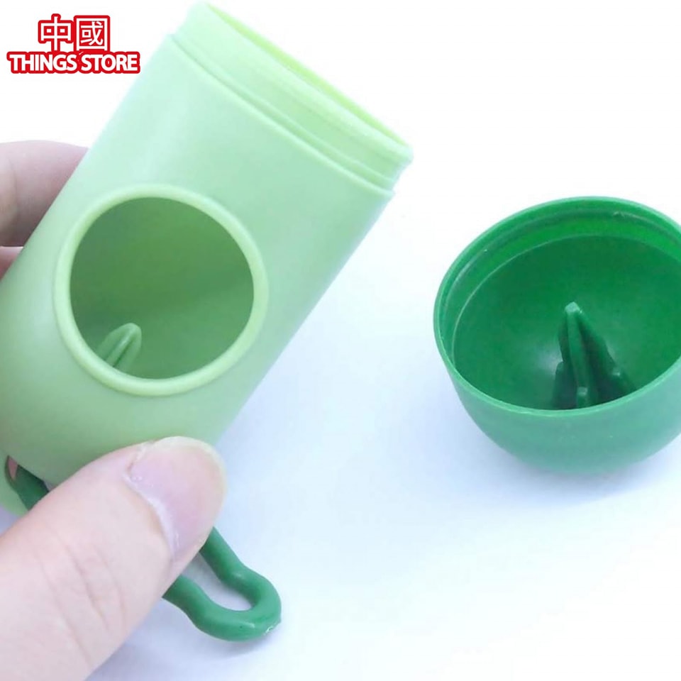 Dispensador de bolsas para heces de mascota