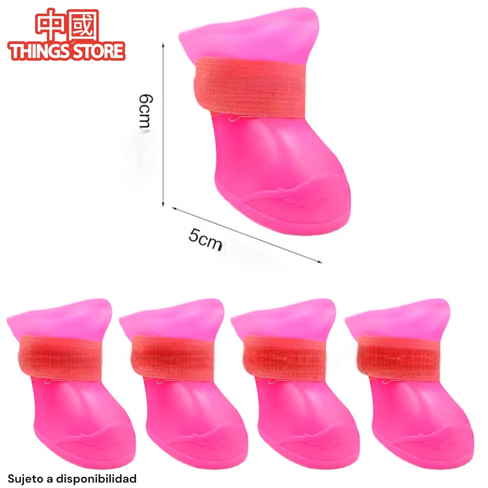 Botas impermeables de mascota