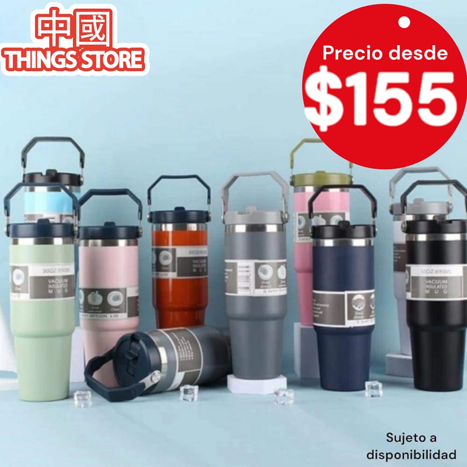 Termo con agarradera