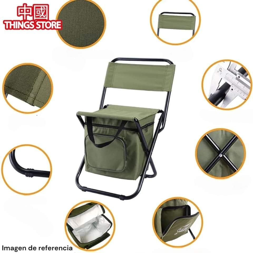 Silla plegable con bolsa