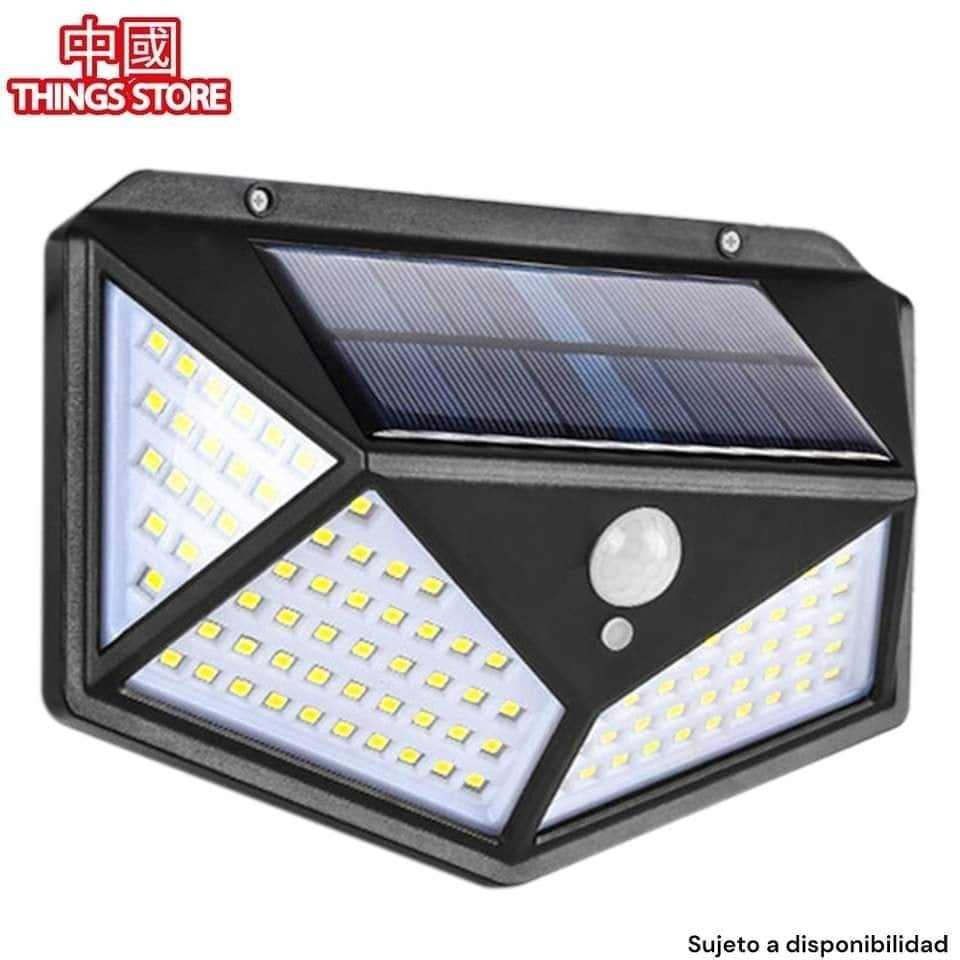 Lámpara solar hexagonal