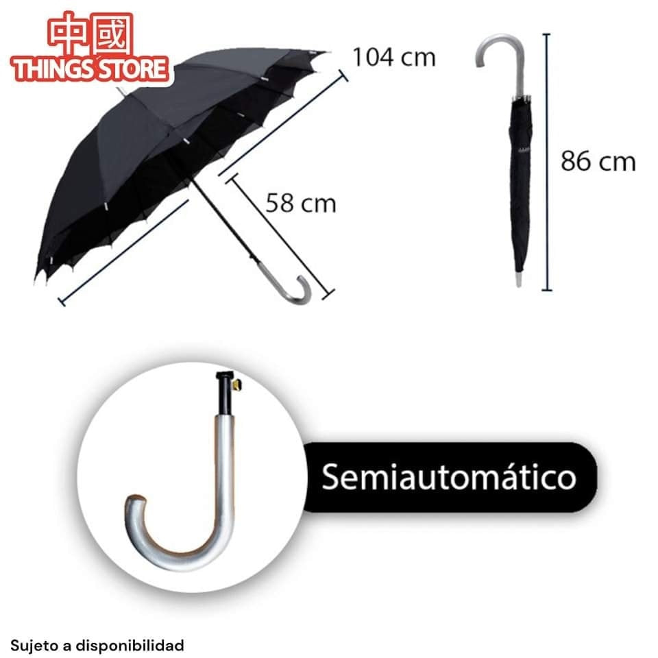 Sombrilla de bastón