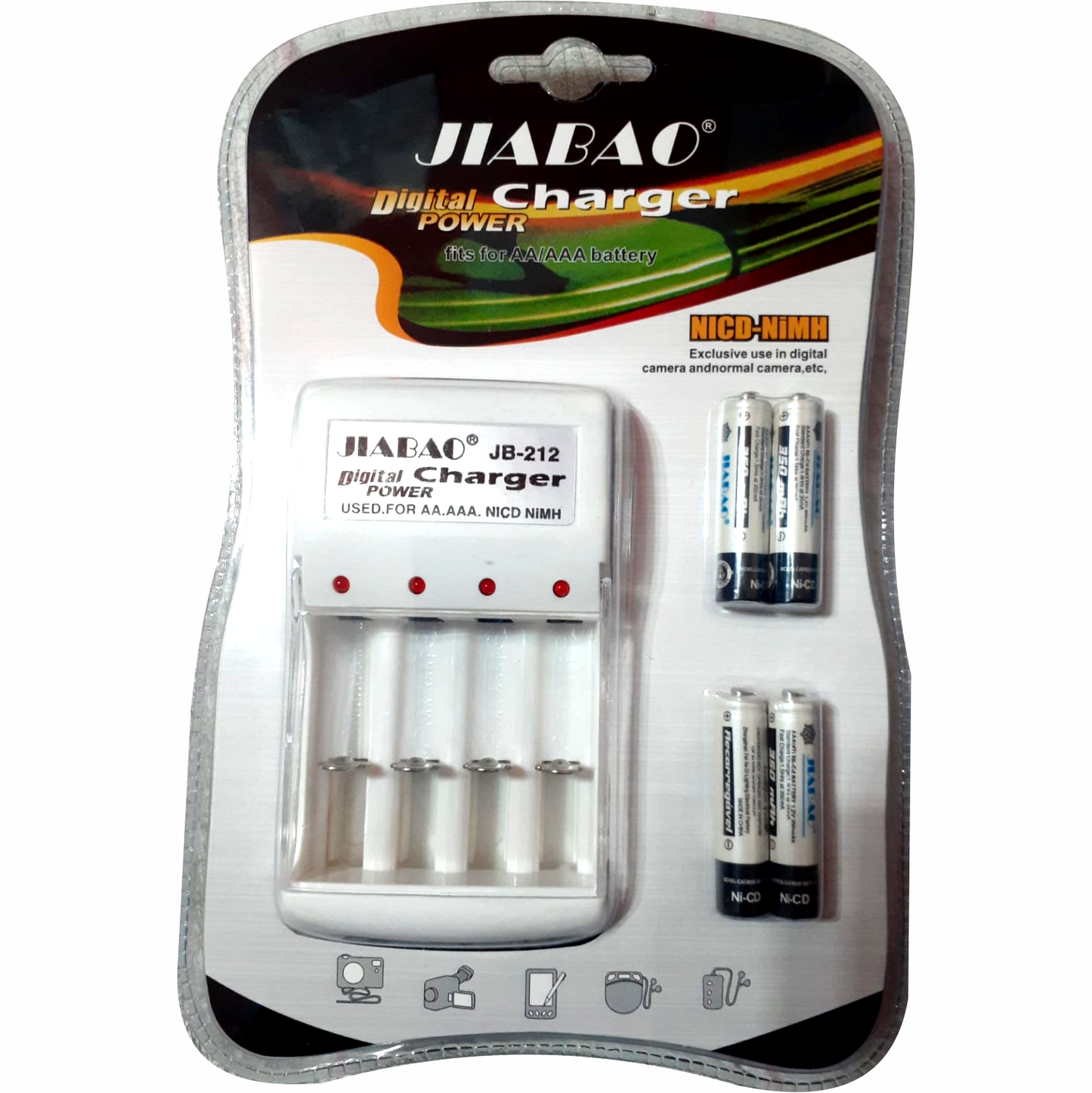 Kit cargador pilas AA