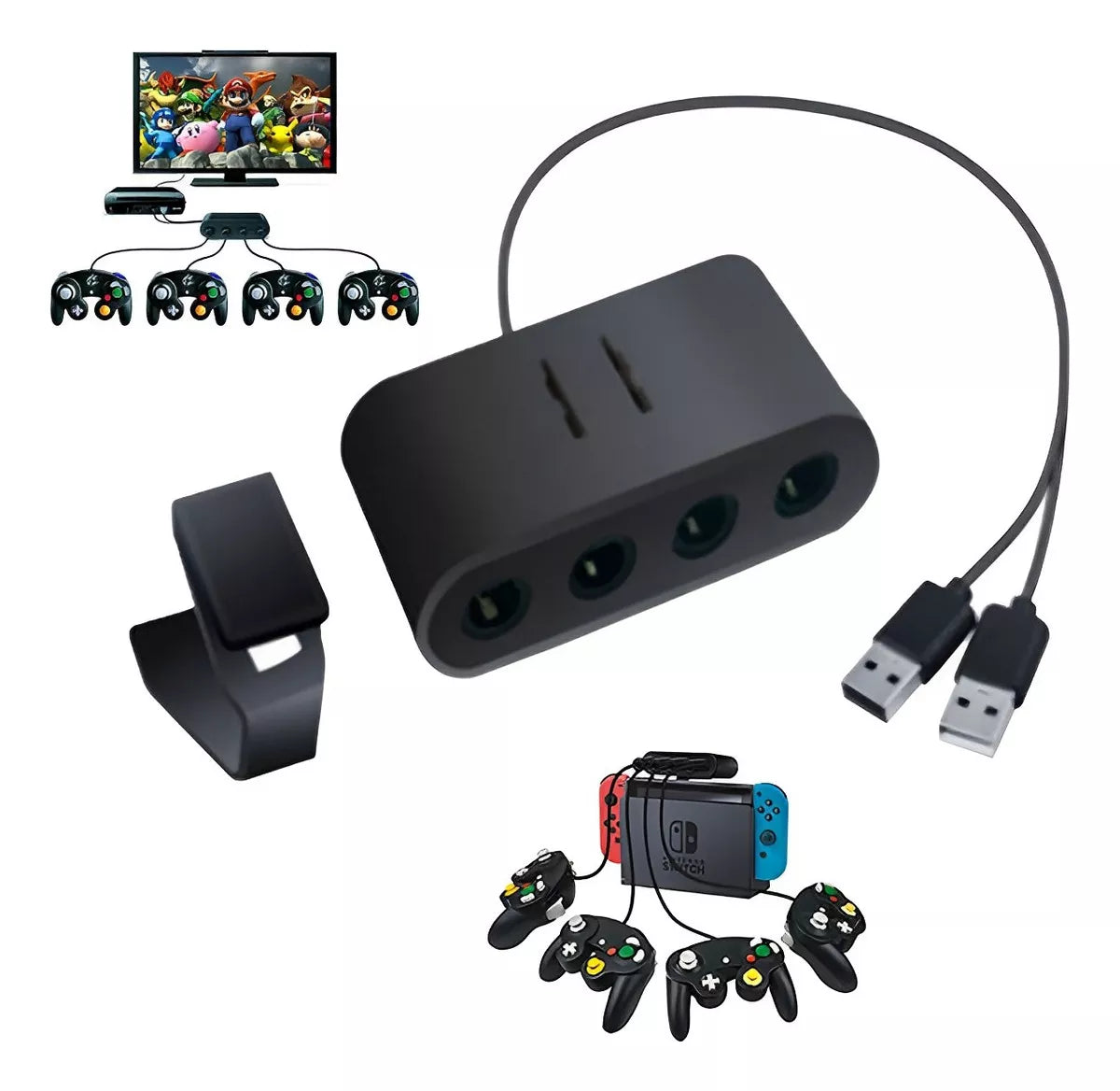 Adaptador control Nintendo Game Cube