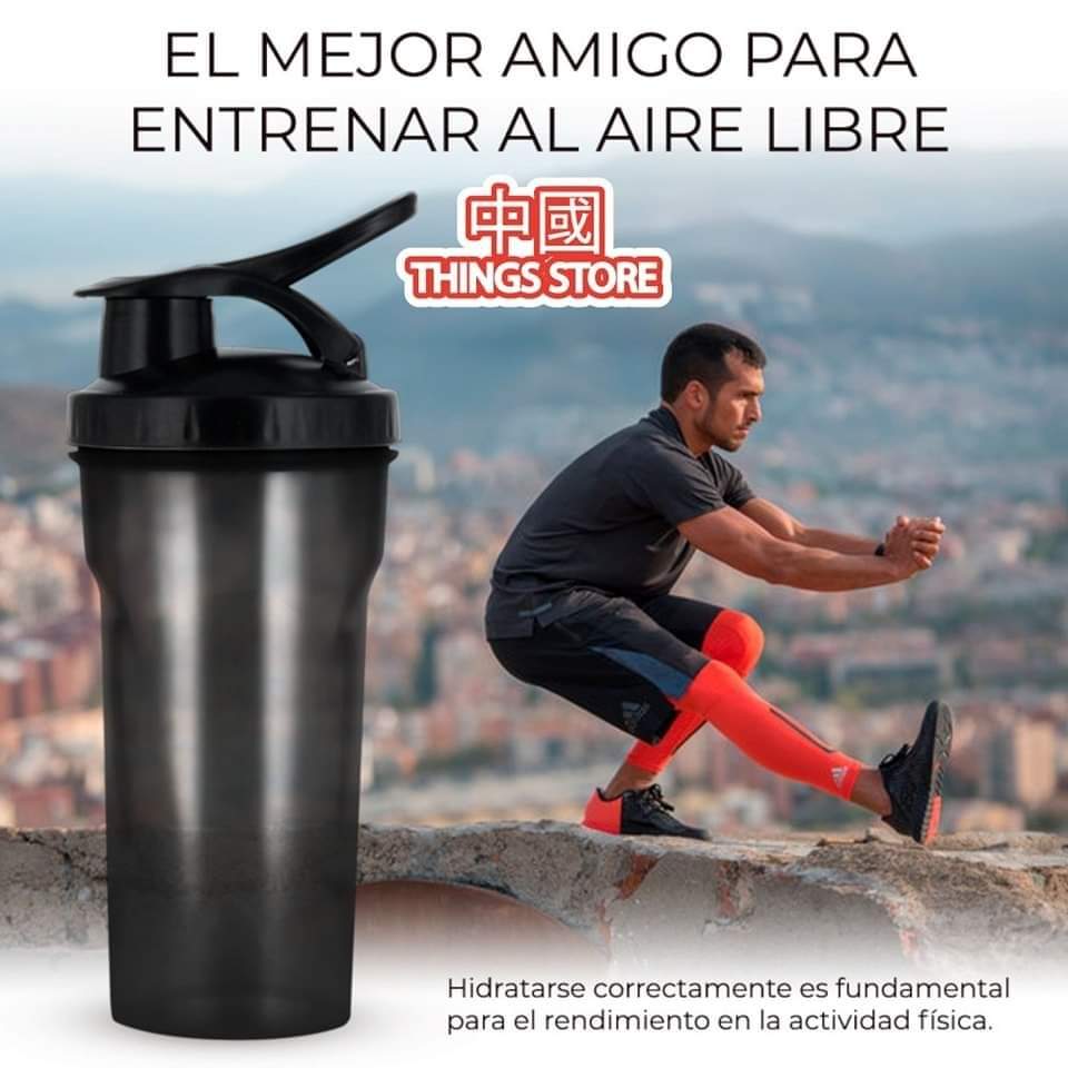 Termo de agua deportiva