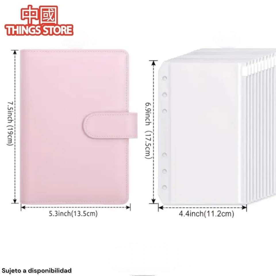 Libreta organizadora de gastos