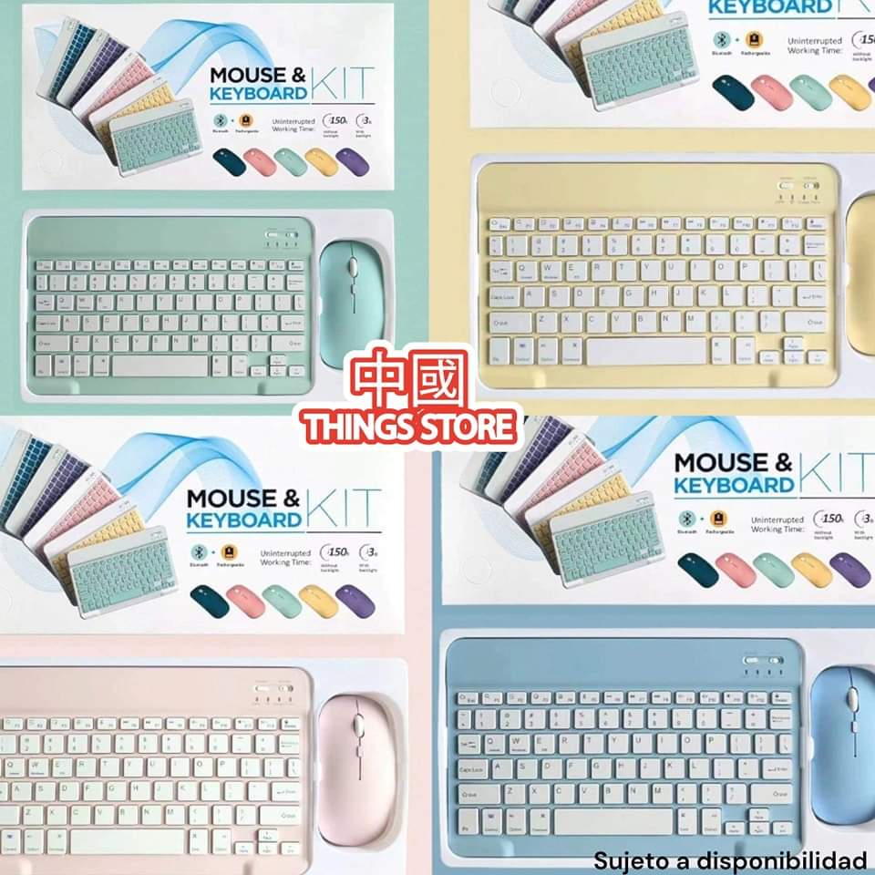 Teclado con mouse