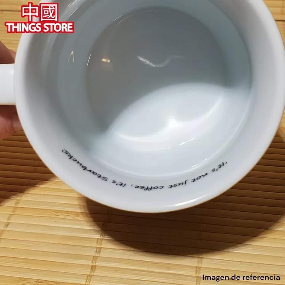 Taza Starbucks con cuchara