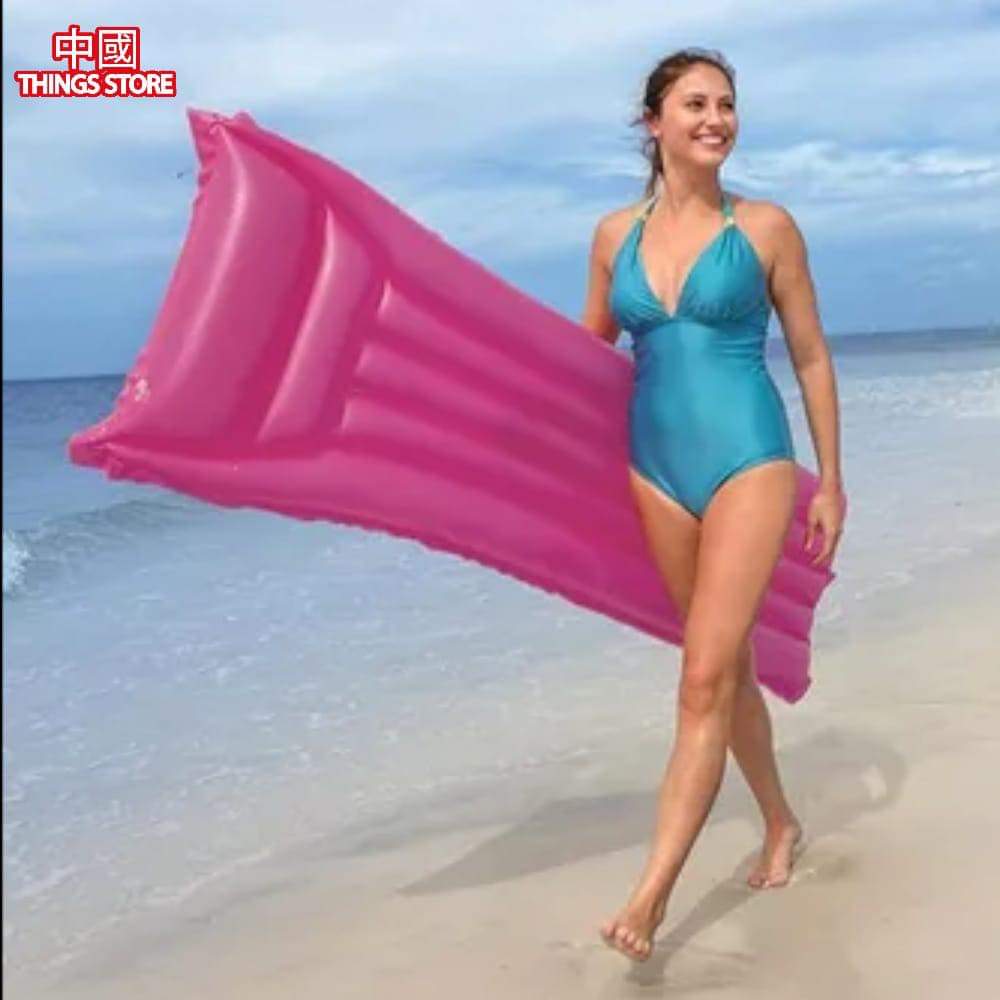 Colchón inflable neón