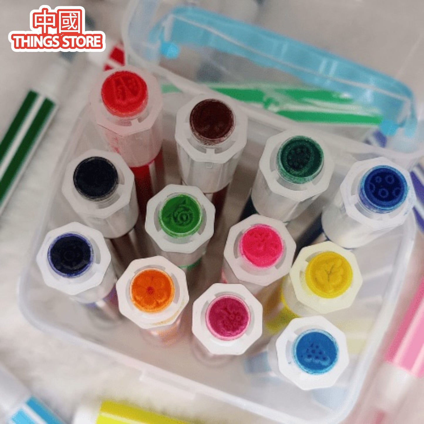 Plumón de sello 18pz