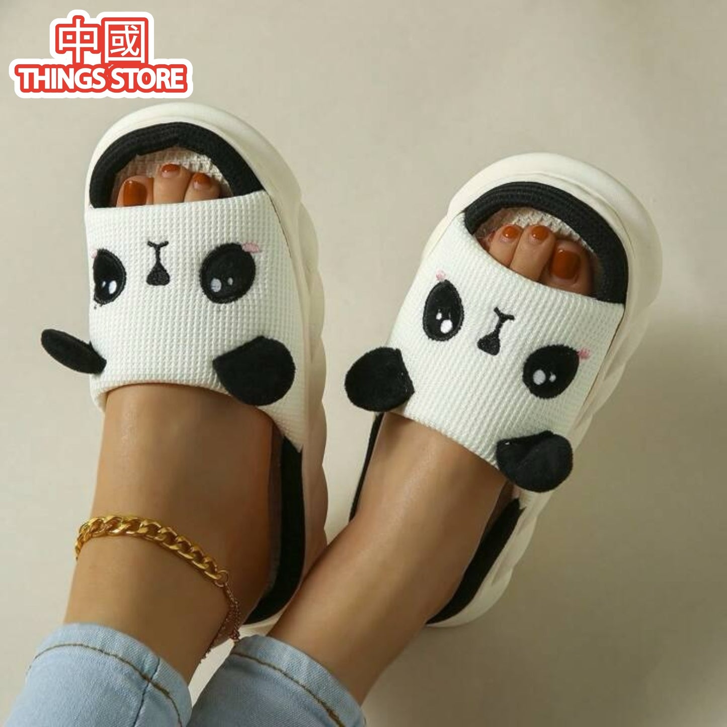 Sandalias de panda