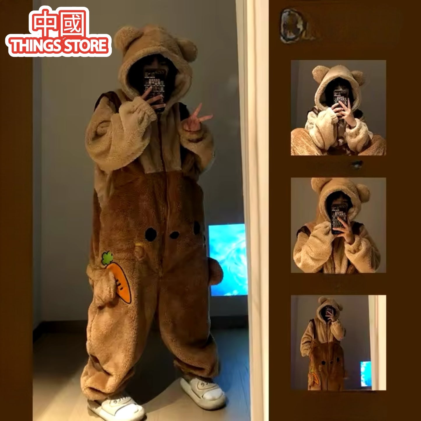 Pijama de oso