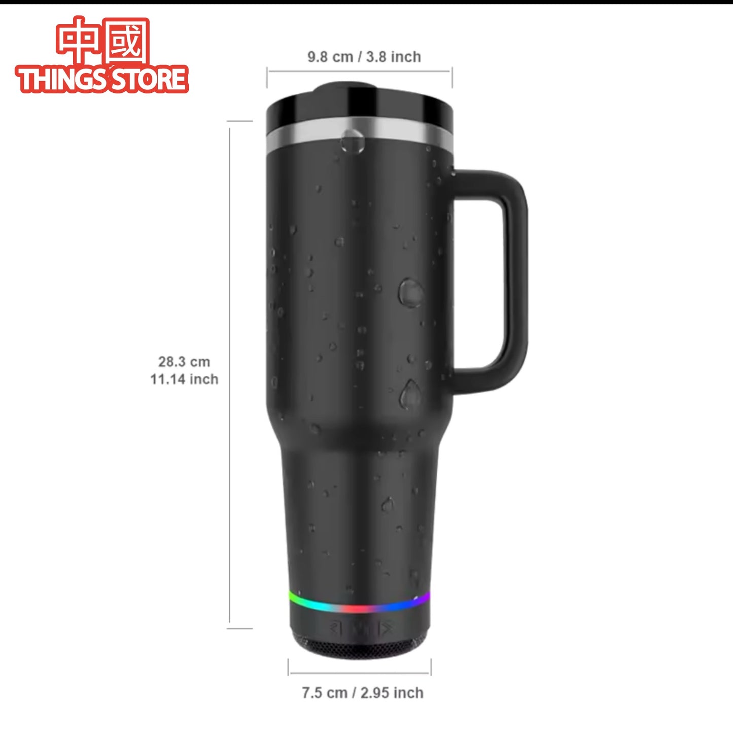 Termo Stanley con bocina y 2 vasos