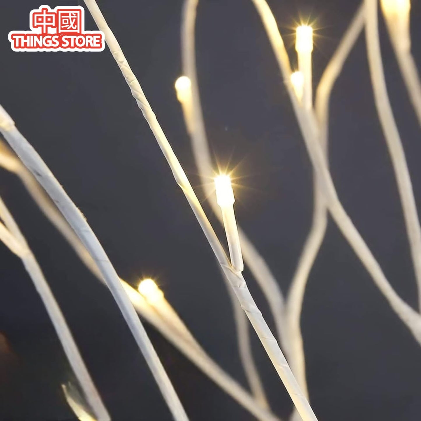 Árbol navideño con luces