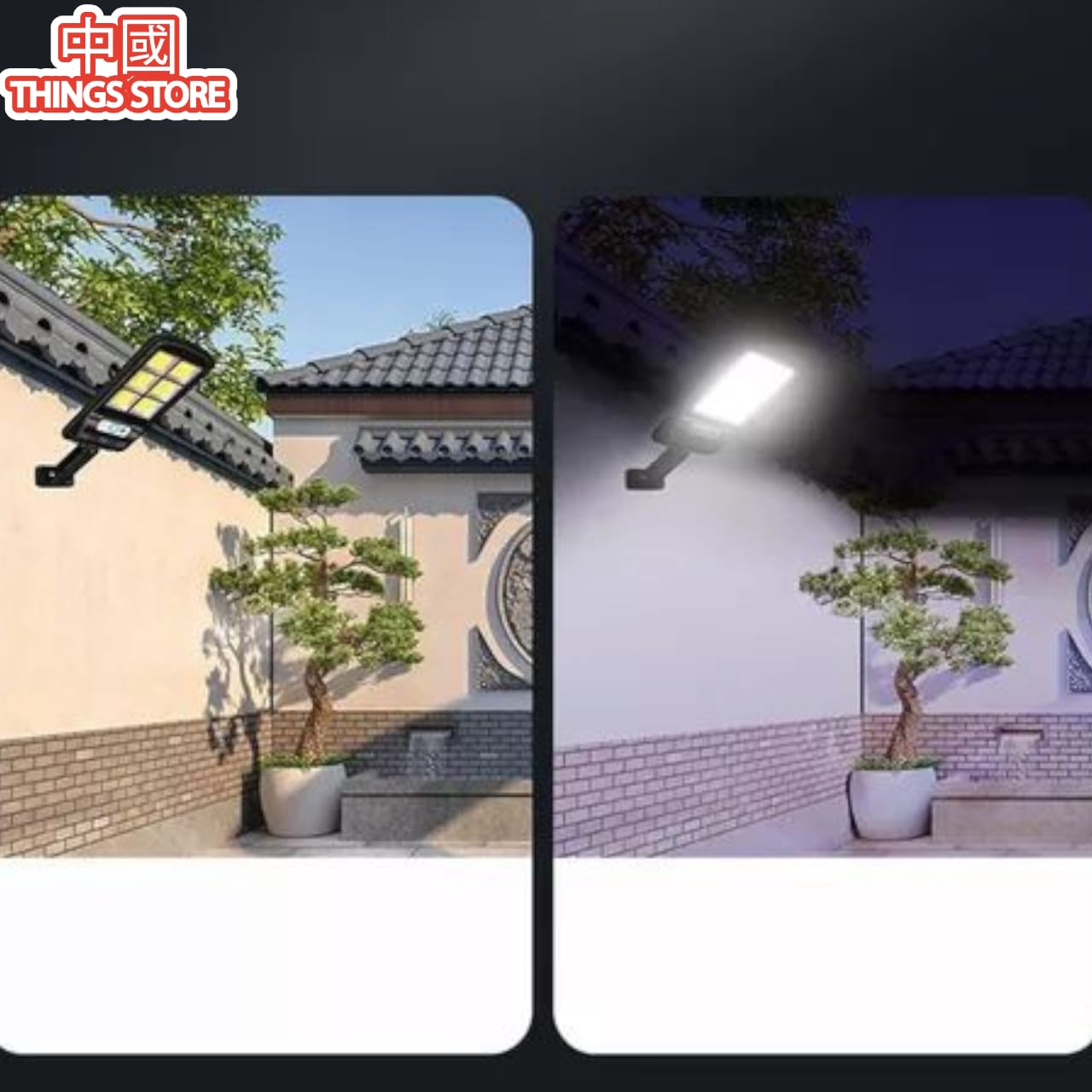 Lámpara solar de exterior