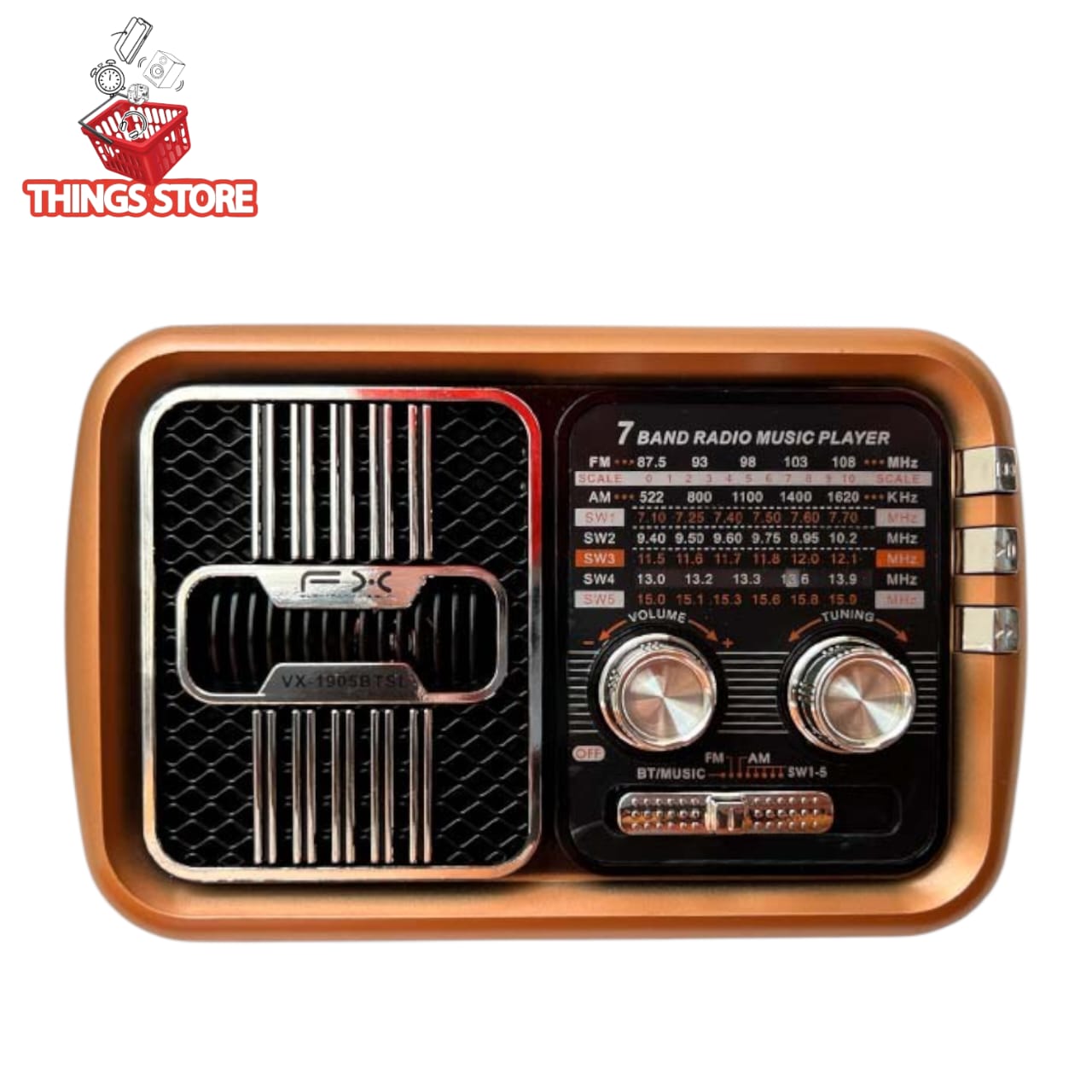 Radio BT con panel solar