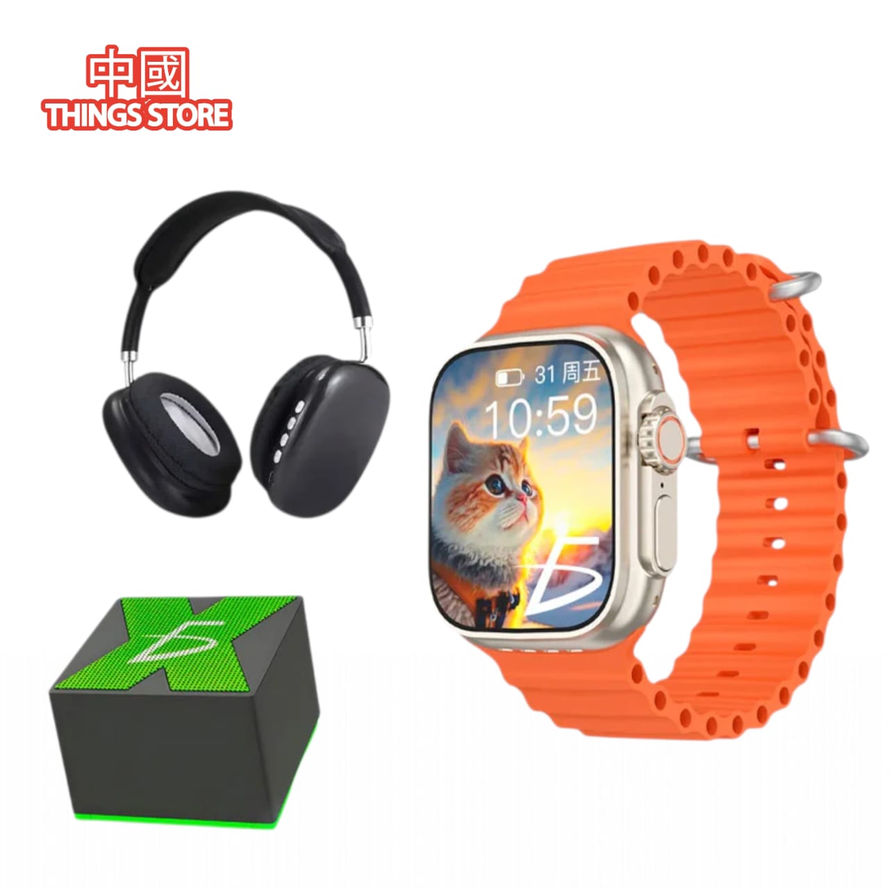 Kit de smart, audífonos, bocina