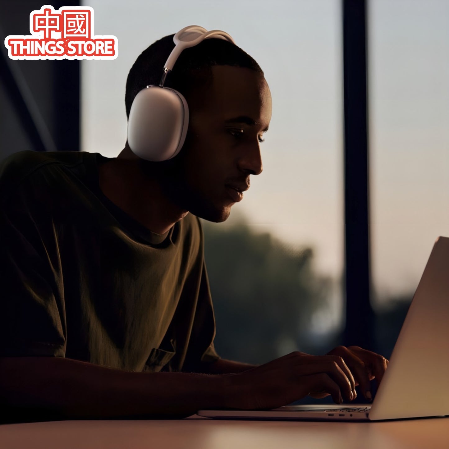 Audífonos tipo AirPods Max