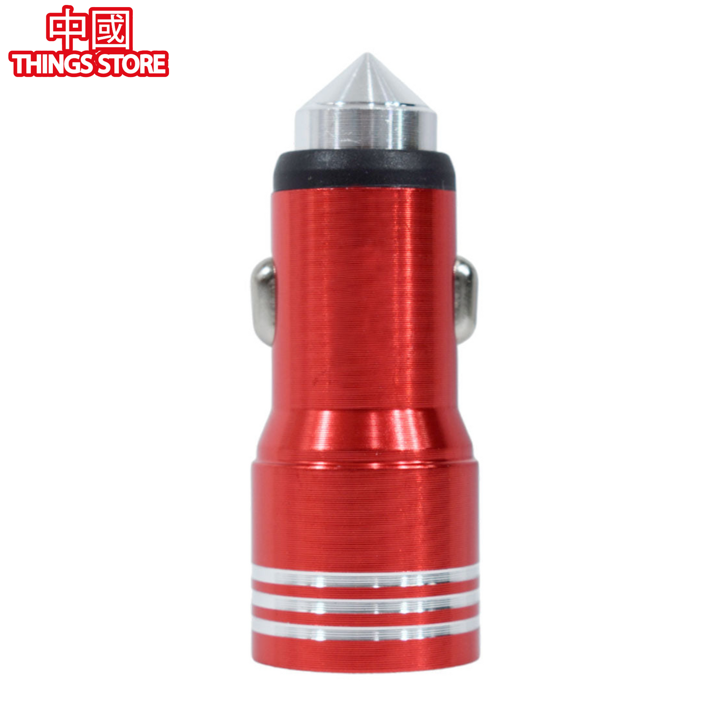 Cargador de celular para auto con 2 puertos usb