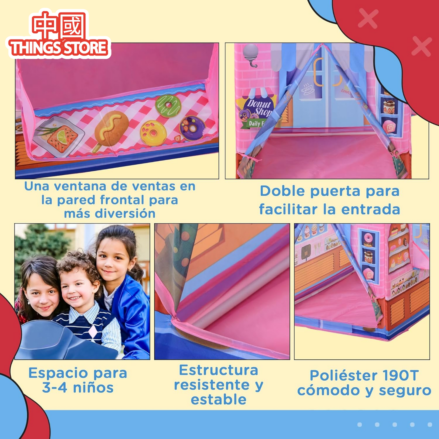 Tienda de Campaña para Niños