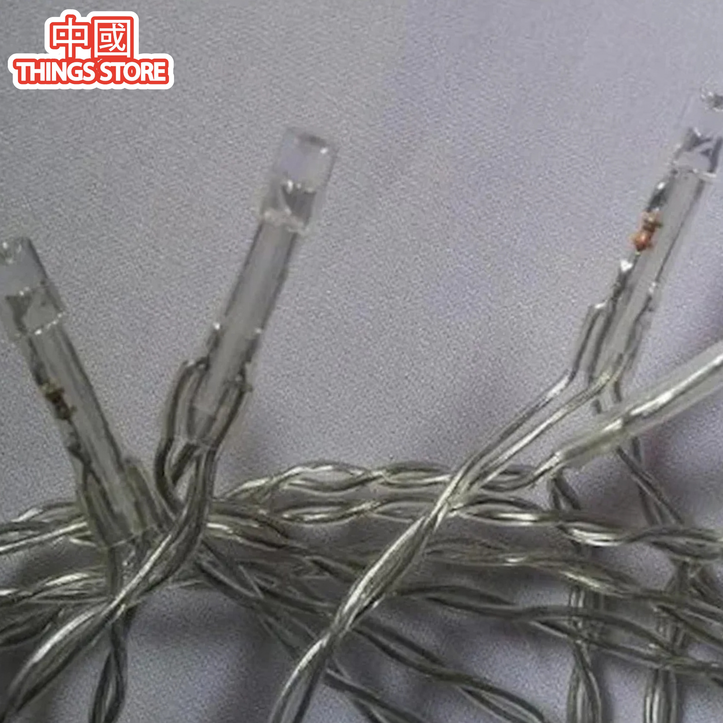 Serie de luces blancas 20 metros con 400 luces