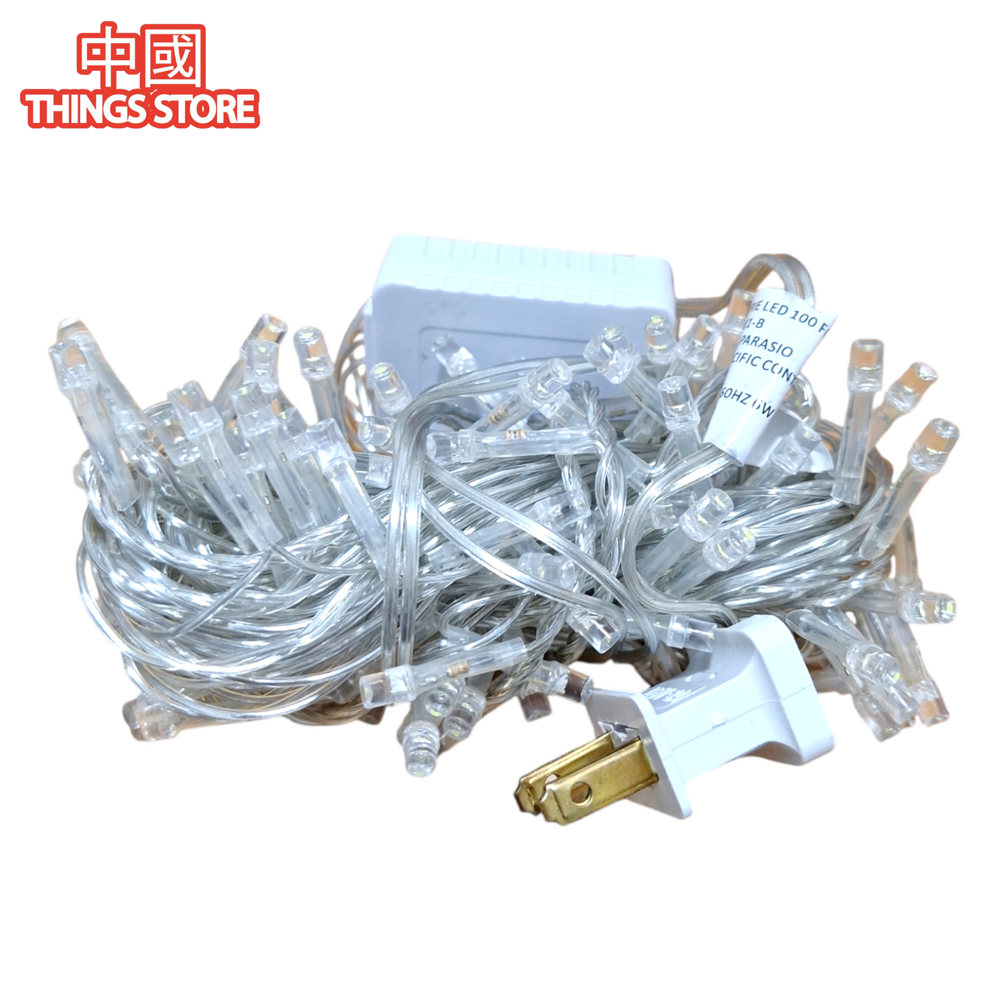 Serie blanca 100 luces 6m