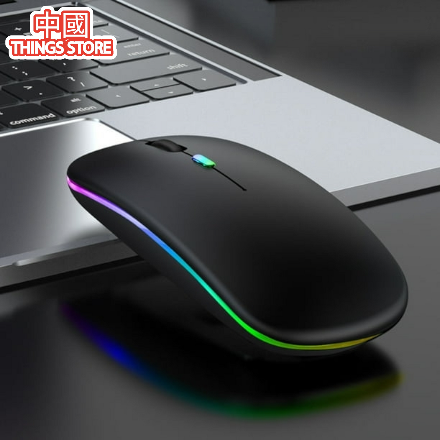 Mouse inalámbrico recargable