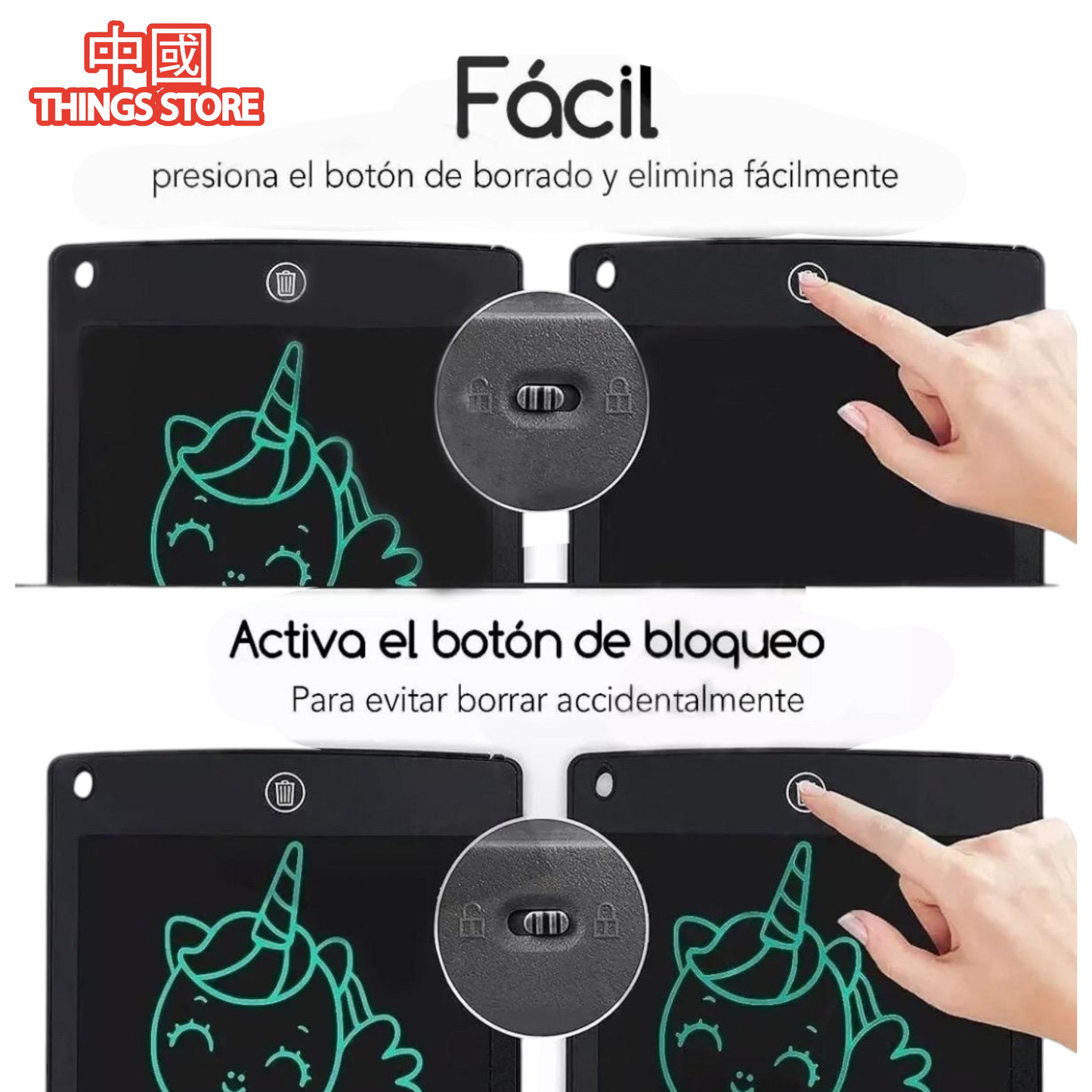 Pizarra mágica 10.5 pulgadas