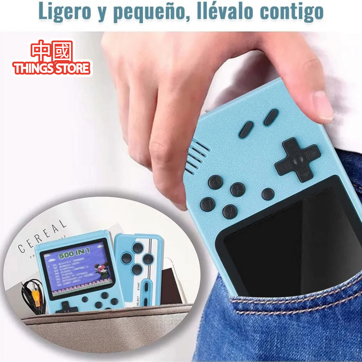 Consola retro con control