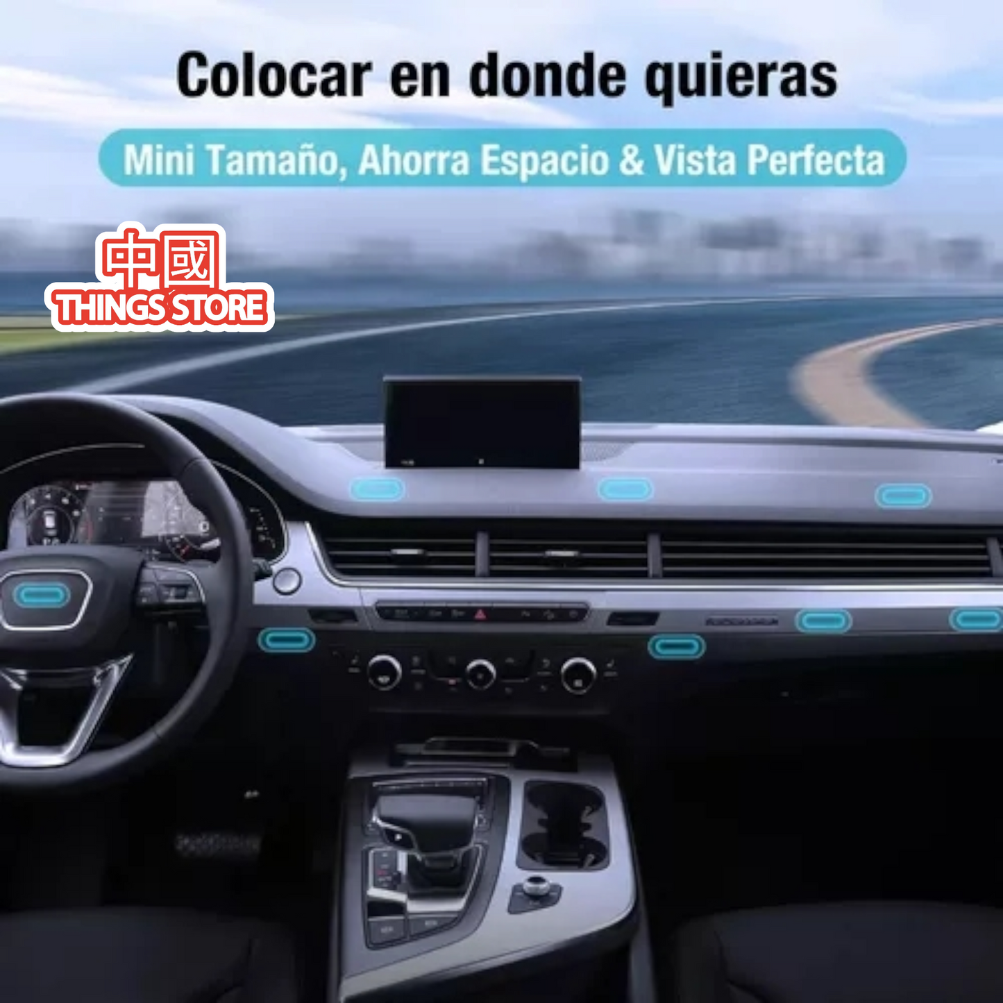 Soporte de imán ovalado