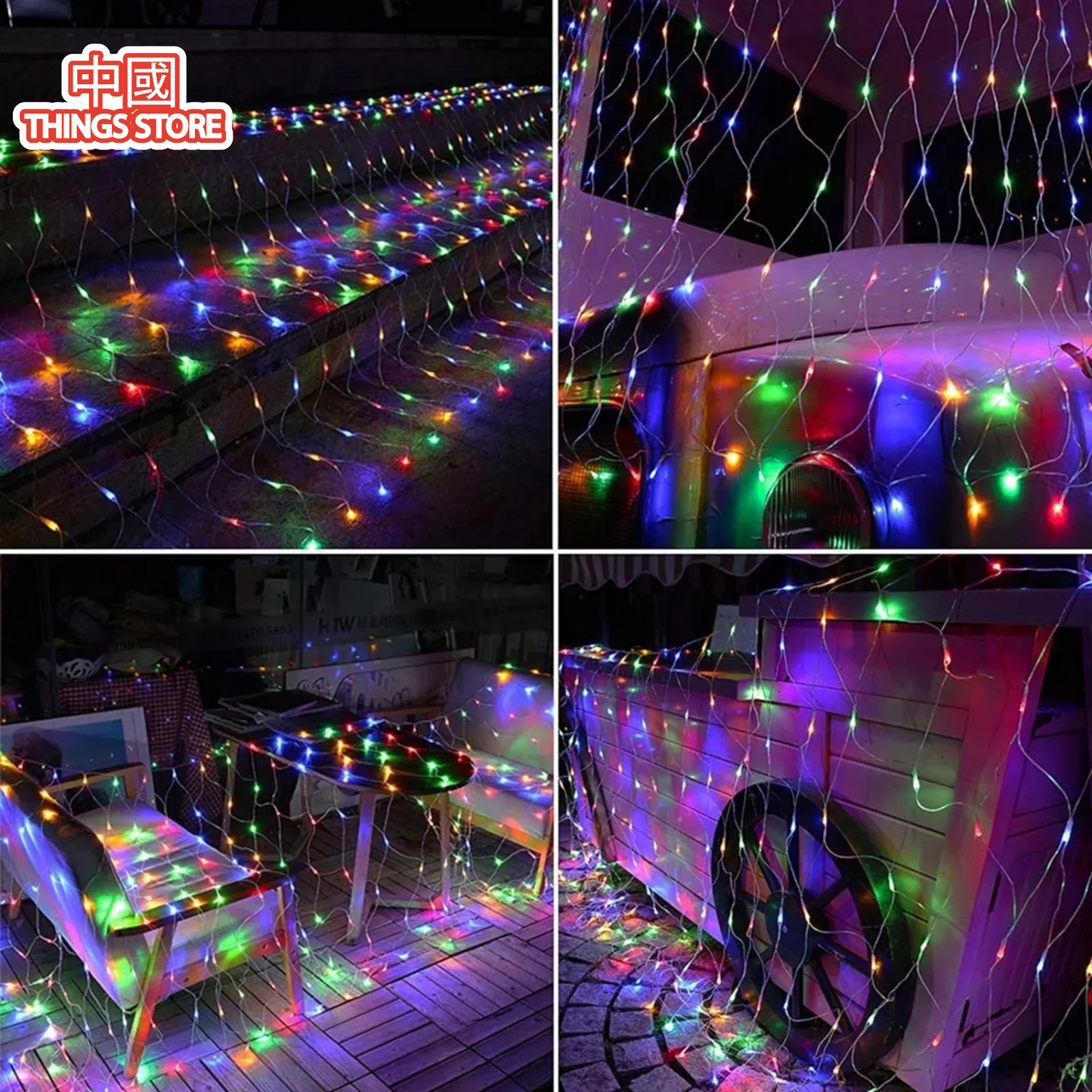 Serie LED tipo red 3×3