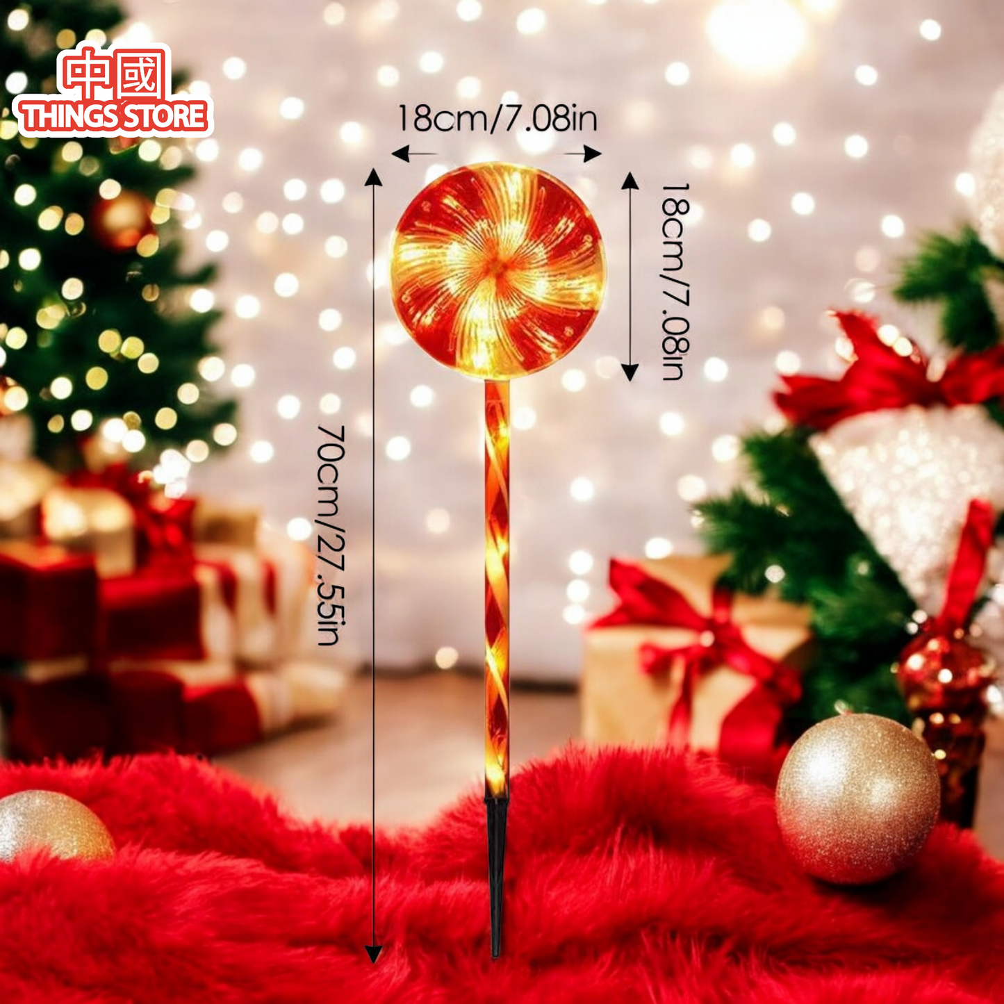 Paleta solar navideña