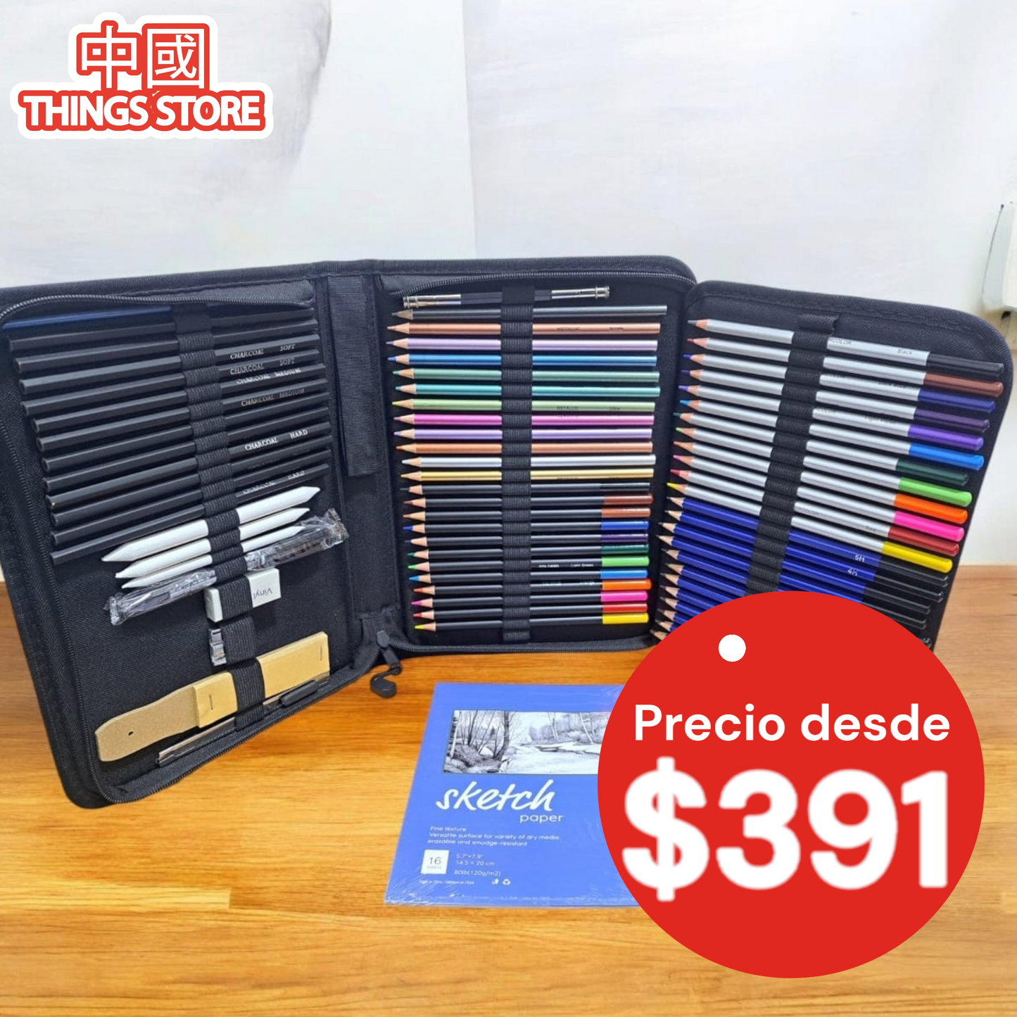 Estuche de colores 71 piezas