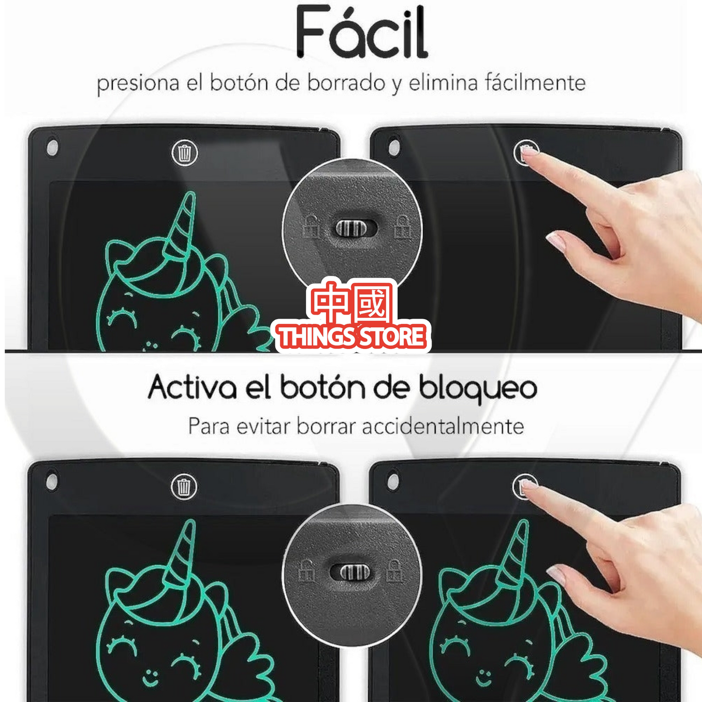 Pizarra magica 16 pulgadas