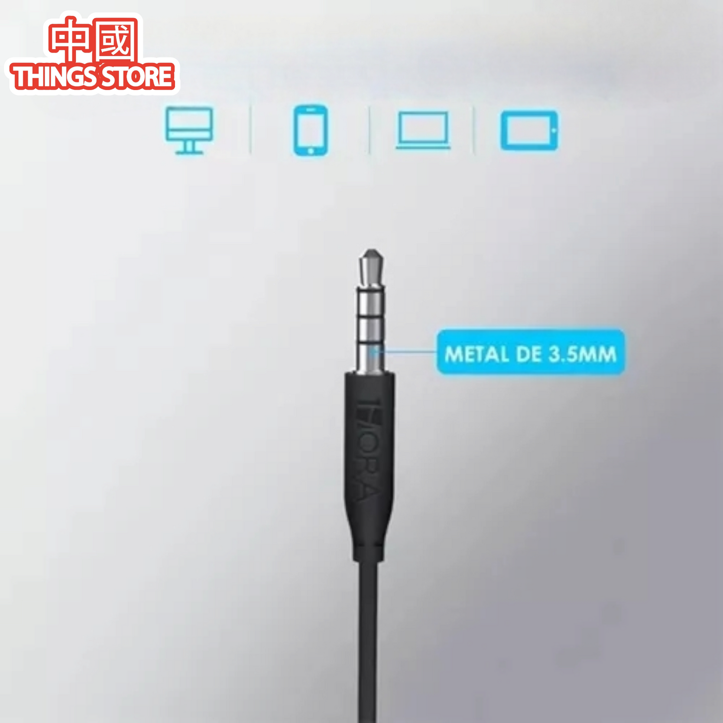 Audifonos de gomita auxiliar