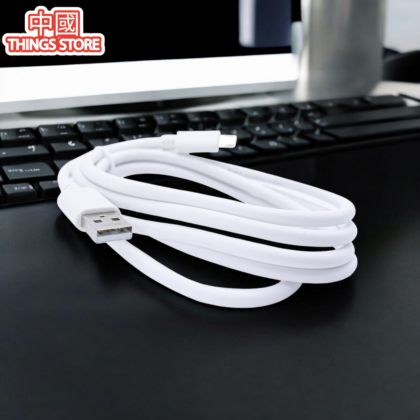 Cable reforzado USB A a iPhone 1.5 m