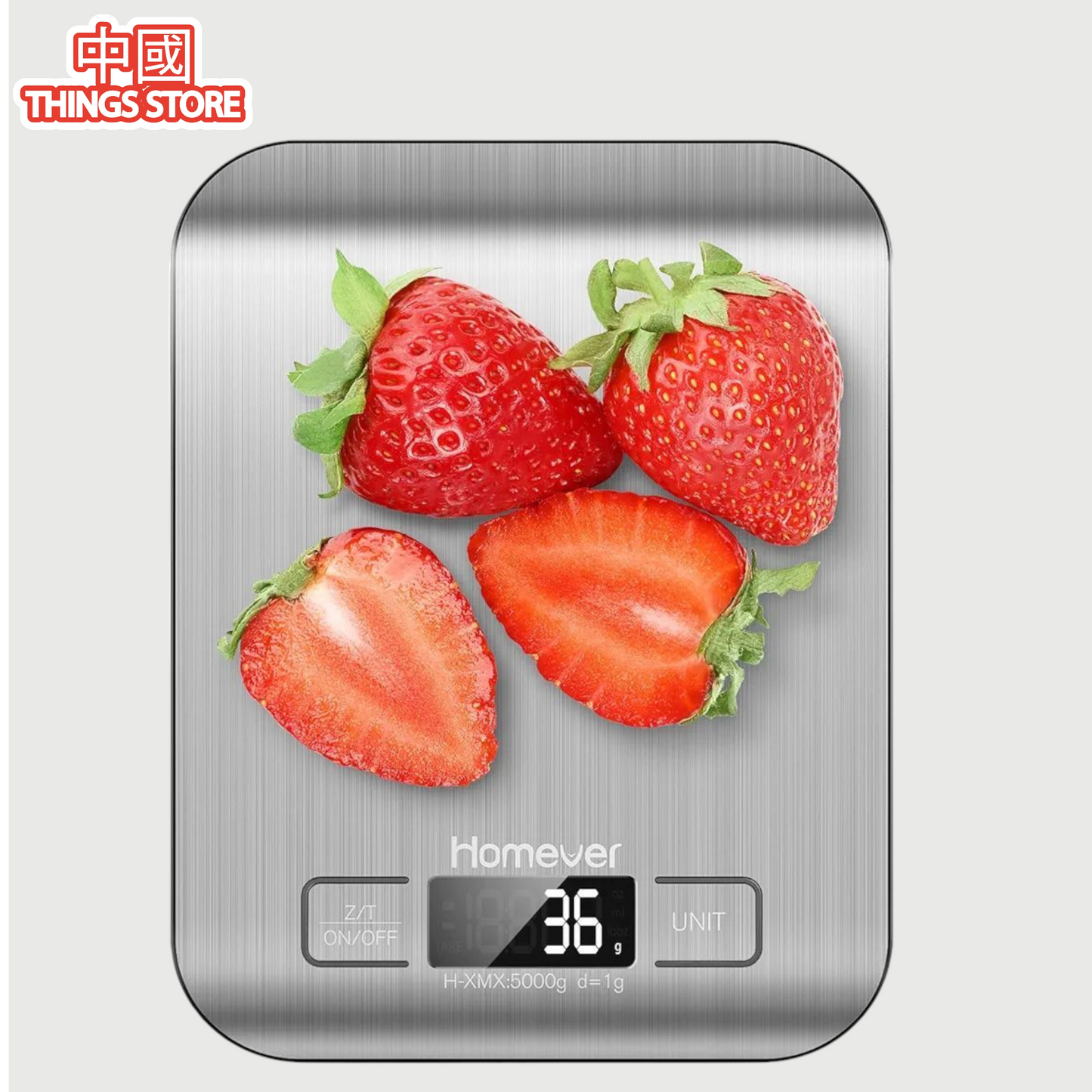 Bascula para cocina de 1 a 5kg