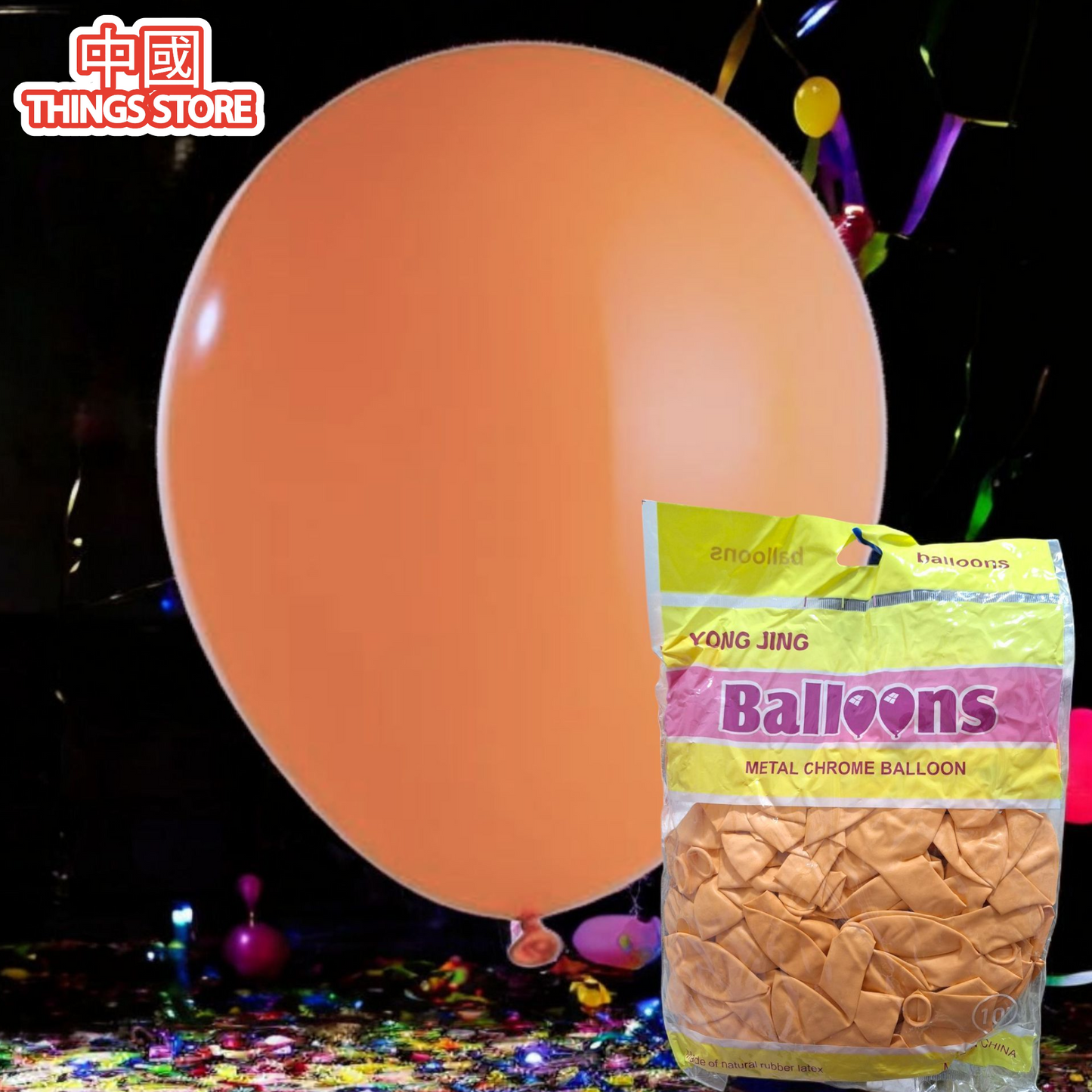 Globo 10" paquete 50pz