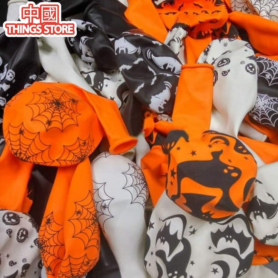 Globos de Halloween 100pz