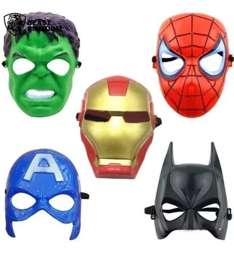 Mascaras de superhéroes para Halloween