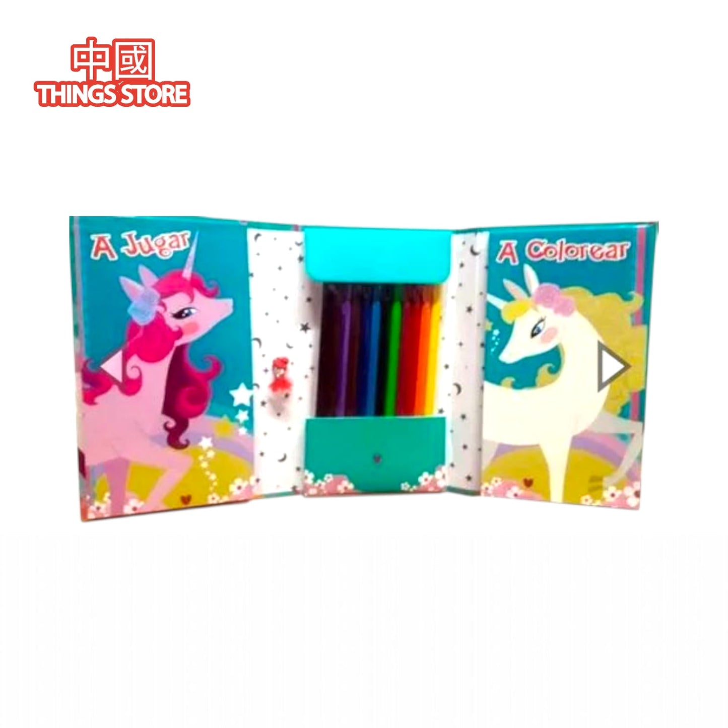 Libro para colorear de personajes con colores