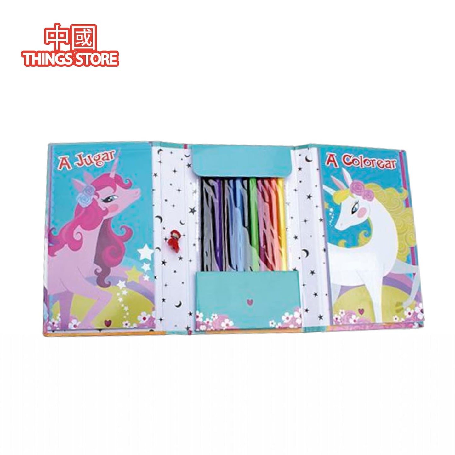 Libro para colorear de personajes con colores