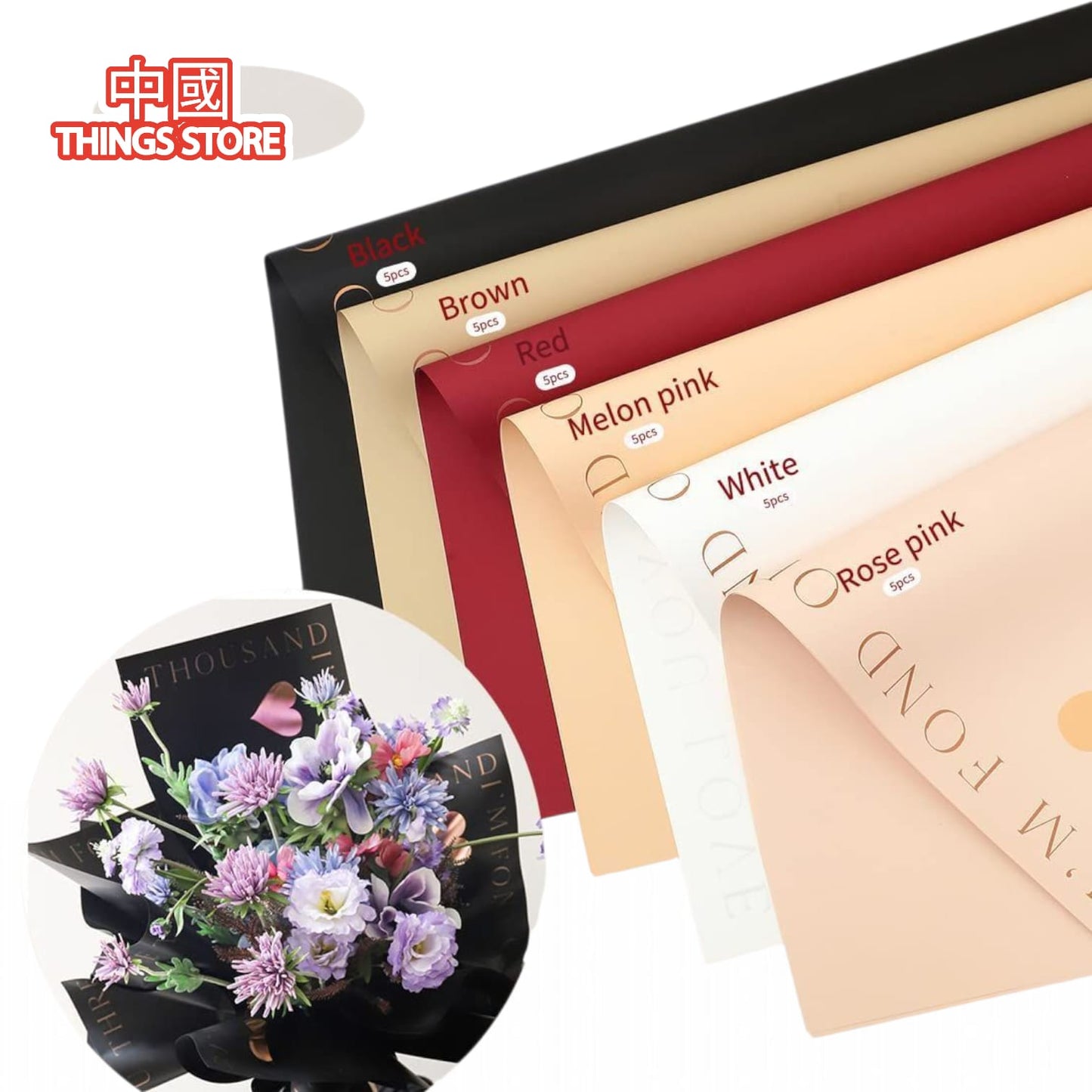 Papel coreano para rosas