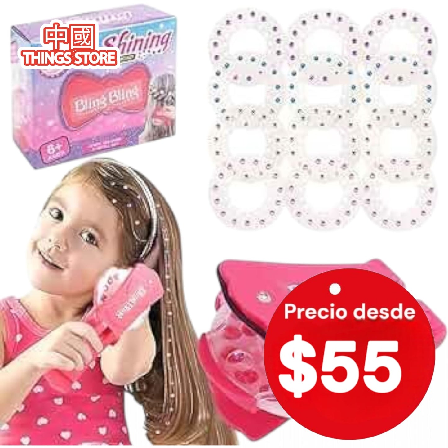 Maquina para decorar el cabello