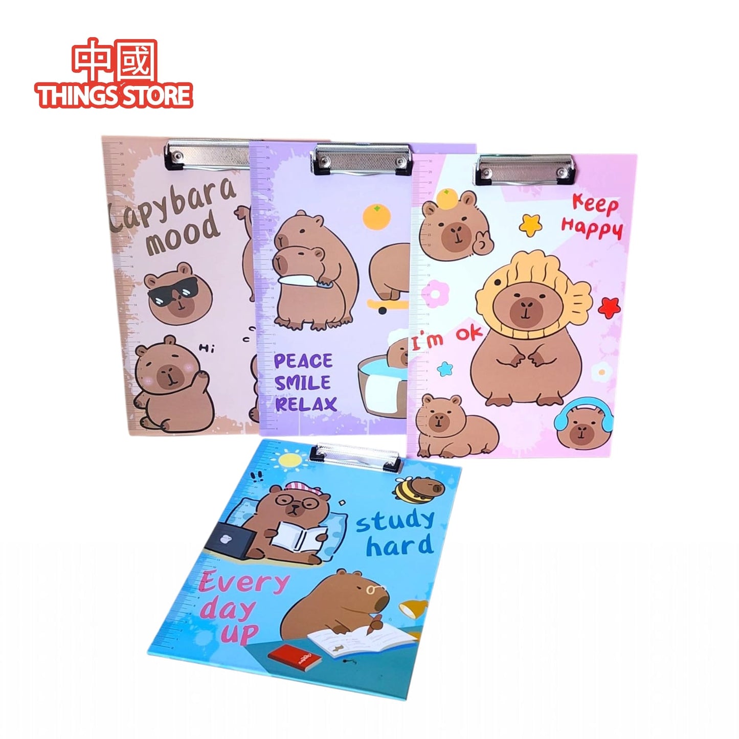 Clip board de personajes