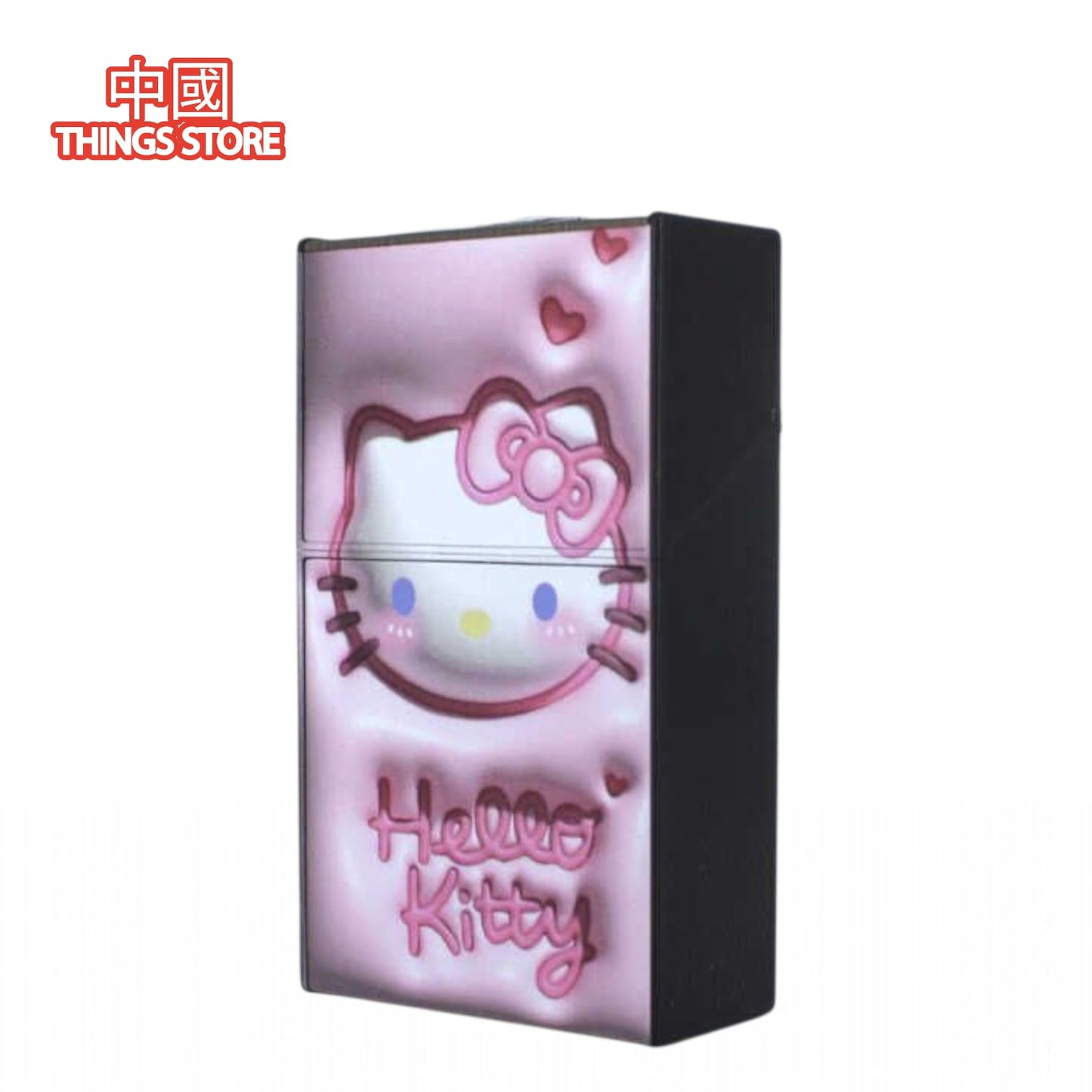 Cigarrera chica con encendedor