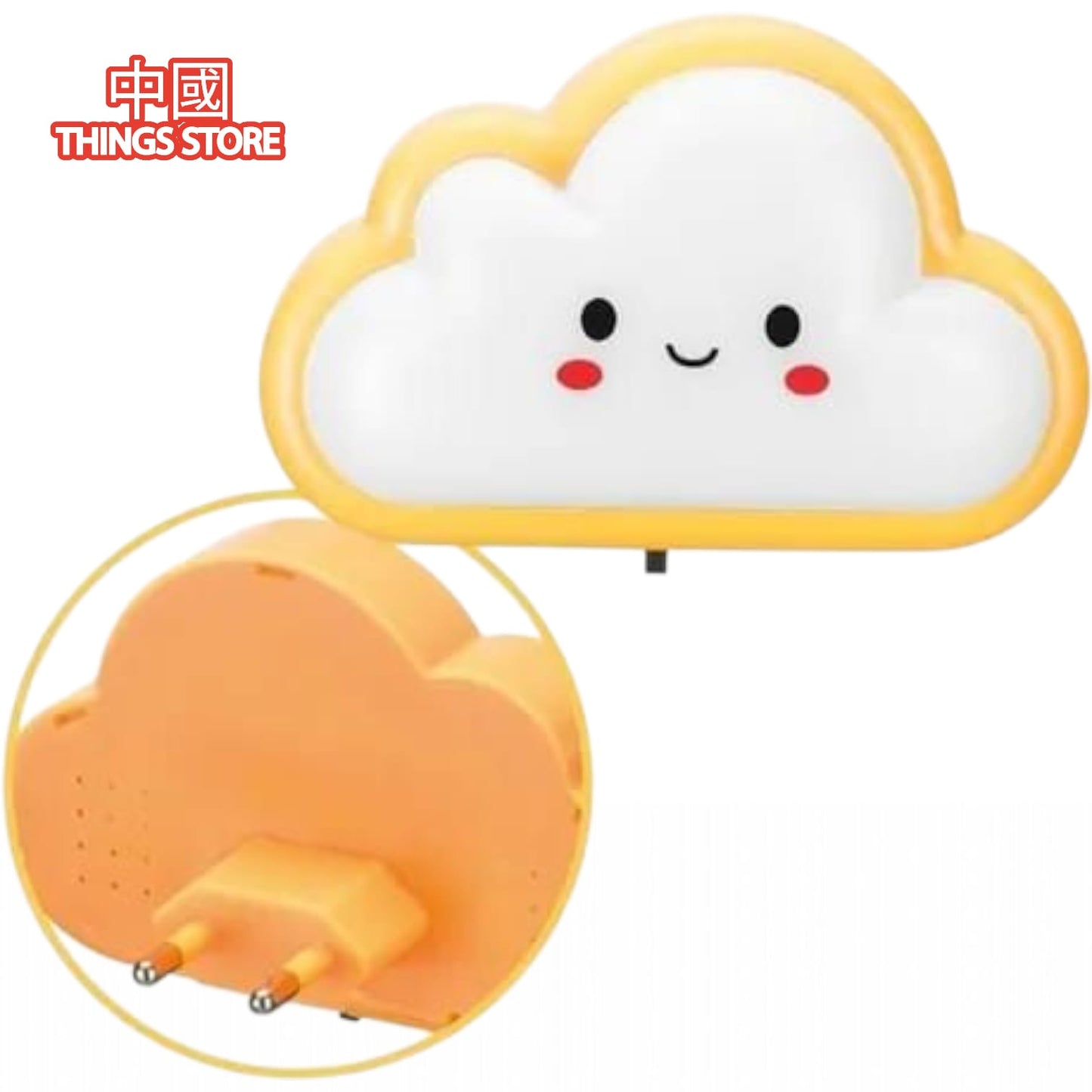LAMPARA DE NOCHE CON FORMA DE NUBE