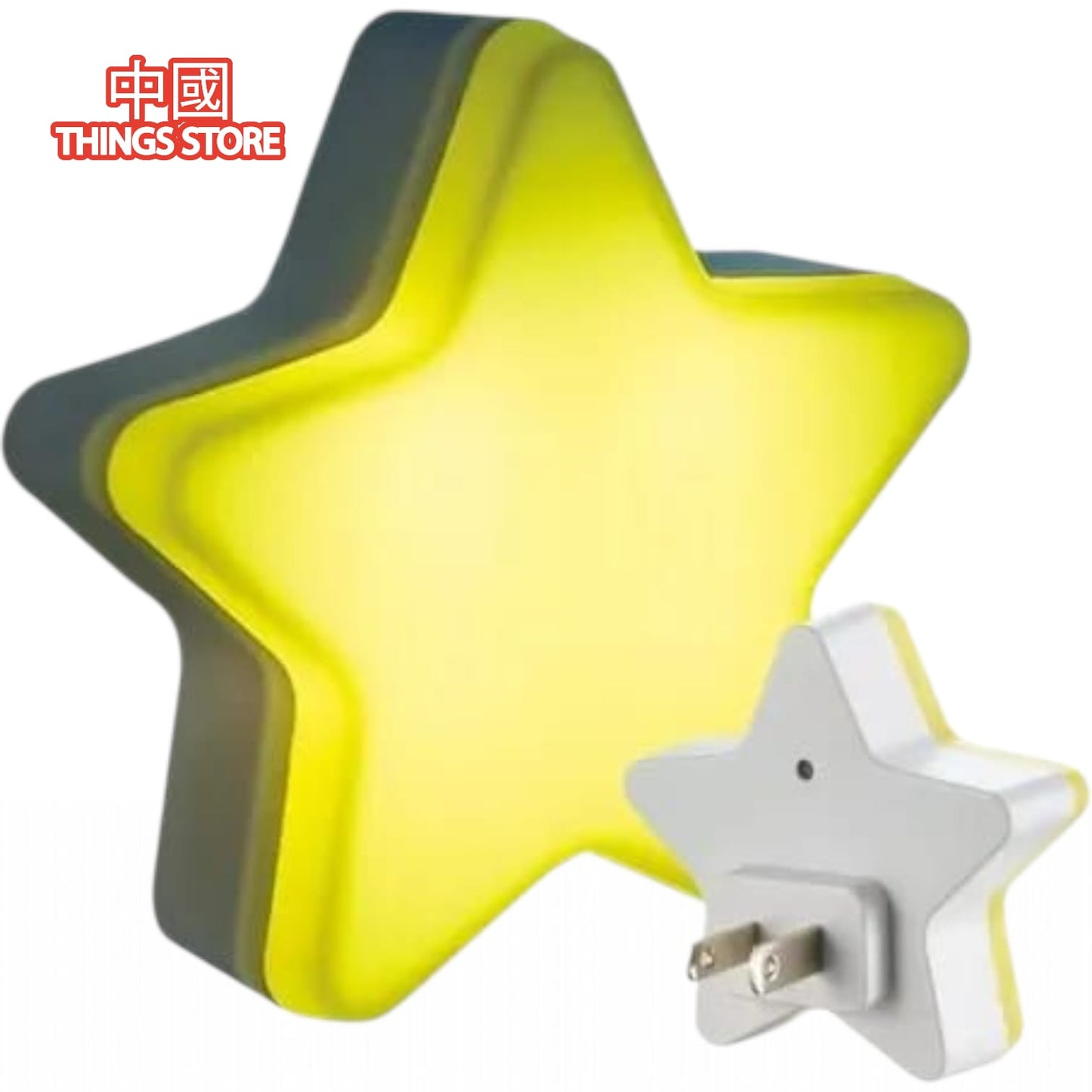 LAMPARA DE NOCHE EN FORMA DE ESTRELLA